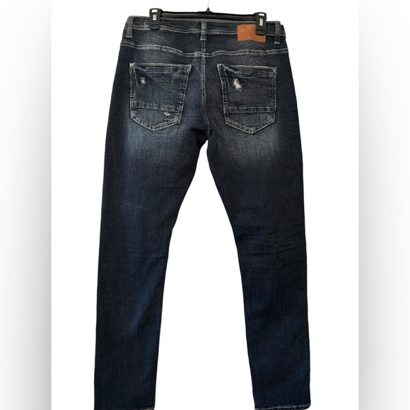 DepartWest Seeker Taper Stretch Jeans 33X32 - Picture 6 of 15